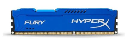 Memória RAM Fury DDR3 color azul 8GB 1 HyperX HX316C10F/8